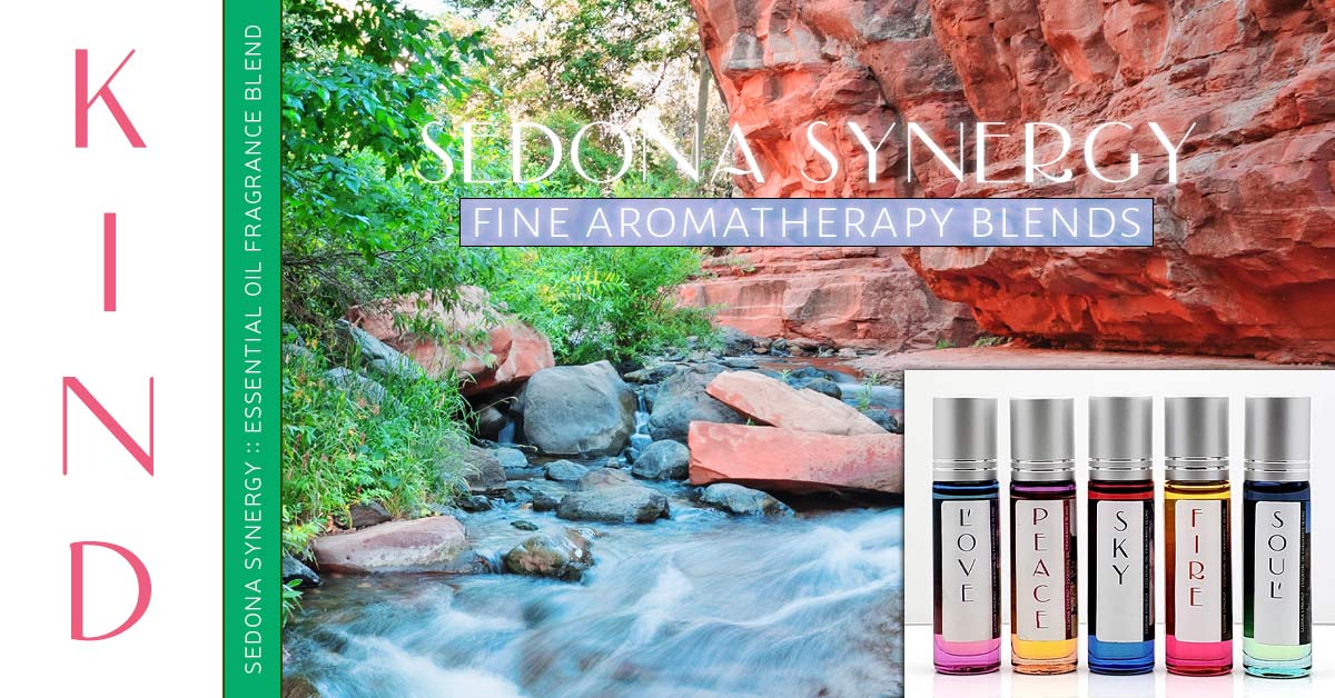 Sedona Kind Aromatherapy Roll-on Fragrances - Set of 5 - Sedona